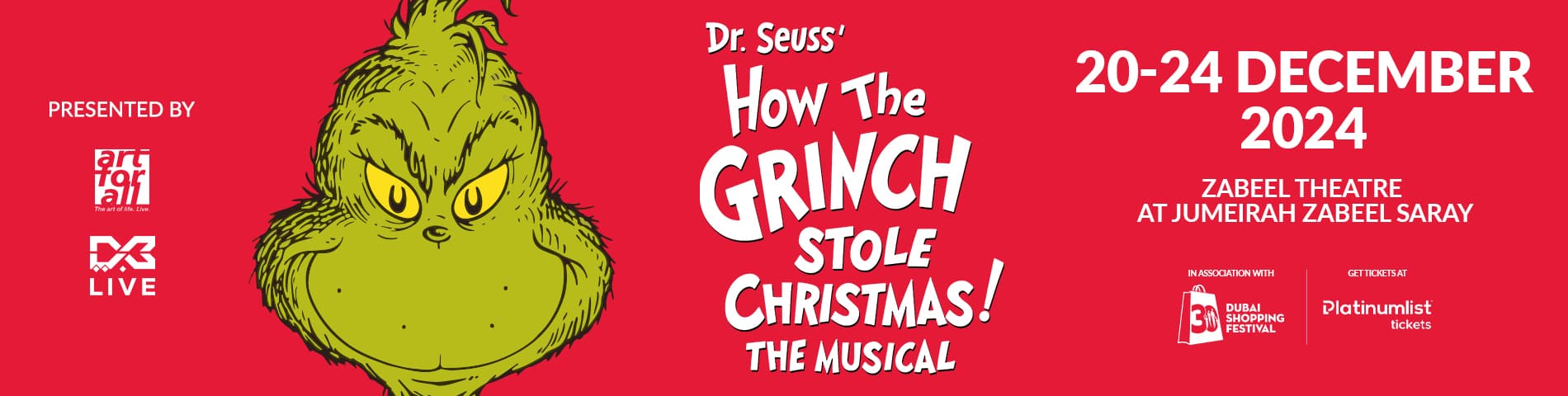 Dr. Seuss’ How The Grinch Stole Christmas The Musical