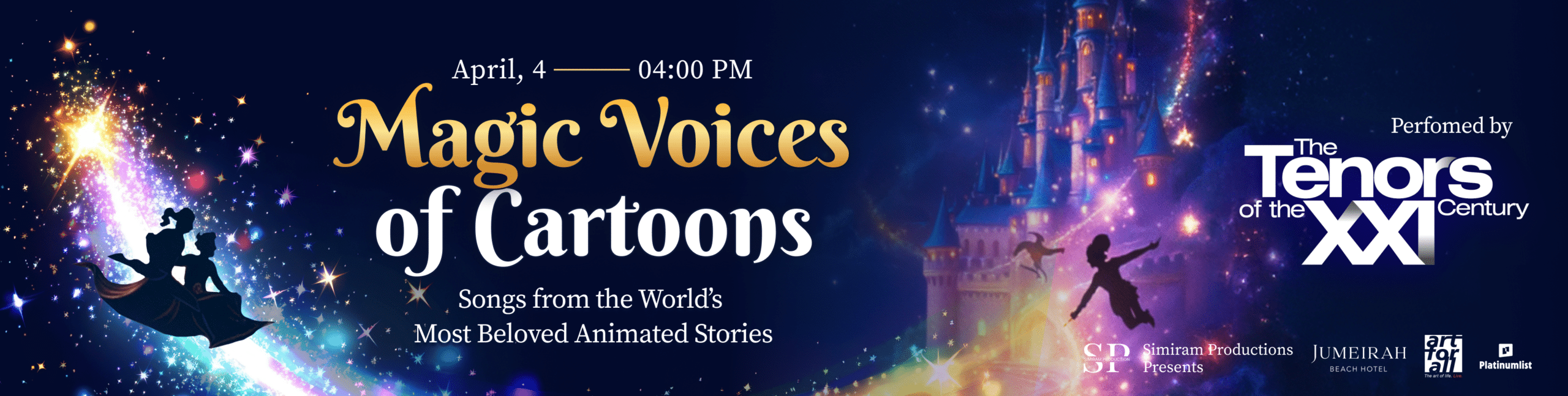 Magic Voices of Cartoons by The Tenors of the XXI Century